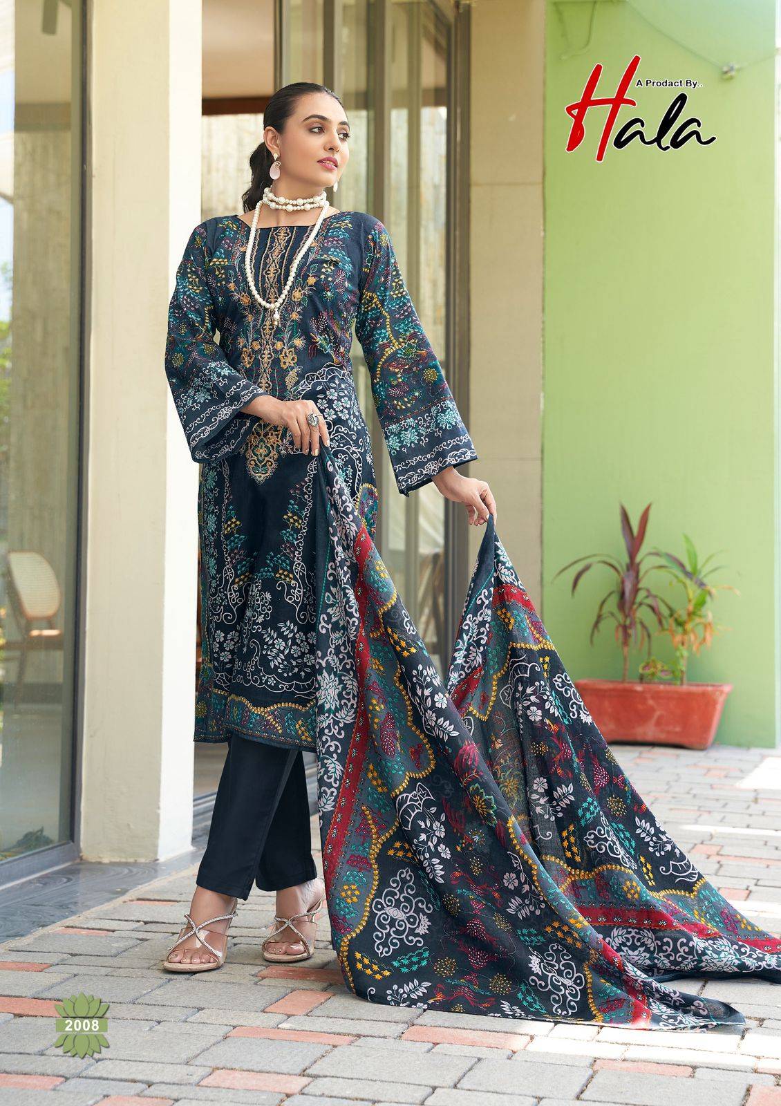 NAIRA VOL-2 by Hala 2001 TO 2008 SERIES Pakistani Stylish PURE cotton COLLECTION At Wholesale Price